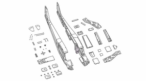 MPX-224430 - Rumpfteileset FunCub XL Multiplex MPX-224430 MPX-224430 - Rumpfteileset FunCub XL Multiplex MPX-224430