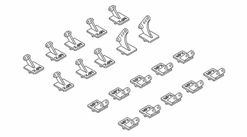 MPX-224441 - Offset-Scharniersatz FunCub XL Multiplex MPX-224441 MPX-224441 - Offset-Scharniersatz FunCub XL Multiplex MPX-224441