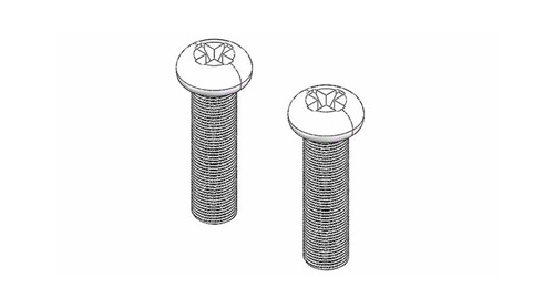 MPX-224444 - Flaechenschrauben M5x15mm Multiplex MPX-224444