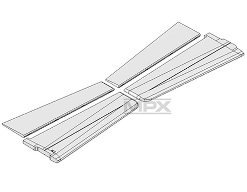 MPX-224823 - Tragflaeche ParkMaster PRO Multiplex MPX-224823 MPX-224823 - Tragflaeche ParkMaster PRO Multiplex MPX-224823