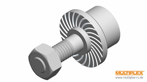 MPX-332330 - Mitnehmer Elapor 5_6 mit 6kt Mutter M6 Multiplex MPX-332330 MPX-332330 - Mitnehmer Elapor 5_6 mit 6kt Mutter M6 Multiplex MPX-332330