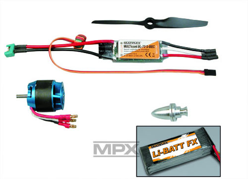 MPX-333647 - Antriebssatz FunJet Ultra Li-Batt powered Multiplex MPX-333647