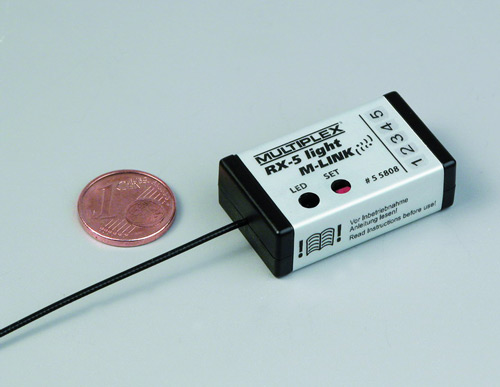 MPX-55808 - RX-5 light M-LINK 2.4 GHz Empfaenger Multiplex MPX-55808 MPX-55808 - RX-5 light M-LINK 2.4 GHz Empfaenger Multiplex MPX-55808