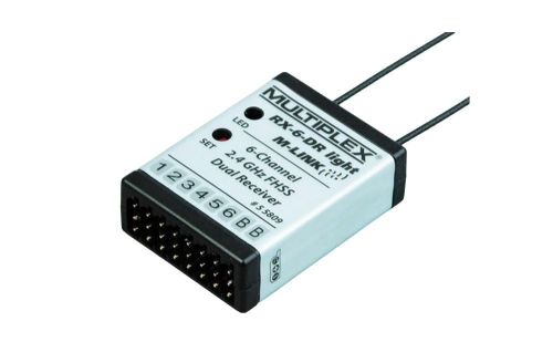 MPX-55809 - RX-6-DR light M-LINK 2.4 GHz Empfaenger Multiplex MPX-55809 MPX-55809 - RX-6-DR light M-LINK 2.4 GHz Empfaenger Multiplex MPX-55809