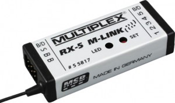 MPX-55817 - RX-5 M-LINK 2.4 GHz Empfaenger Multiplex MPX-55817 MPX-55817 - RX-5 M-LINK 2.4 GHz Empfaenger Multiplex MPX-55817