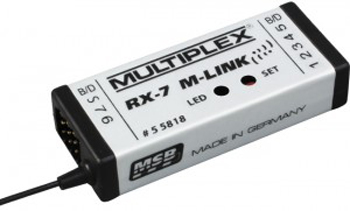 MPX-55818 - RX-7 M-LINK 2.4 GHz Empfaenger Multiplex MPX-55818