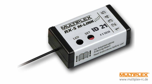 MPX-55828 - RX-5 M-LINK 2.4GHz Empfaenger ID 21 Free Multiplex MPX-55828 MPX-55828 - RX-5 M-LINK 2.4GHz Empfaenger ID 21 Free Multiplex MPX-55828