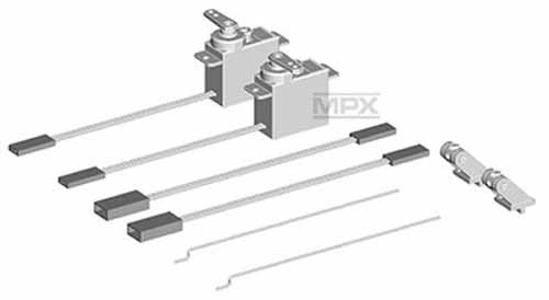 MPX-65165 - Querruder Upgrade-Set Shark Multiplex MPX-65165 MPX-65165 - Querruder Upgrade-Set Shark Multiplex MPX-65165