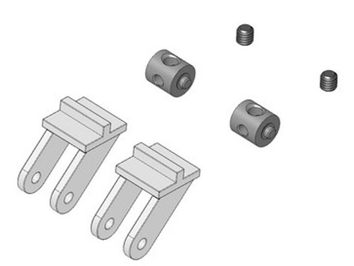 MPX-703457 - Ruderhorn Twin mit Gestaengeanschluss 2 Satz Multiplex MPX-703457 MPX-703457 - Ruderhorn Twin mit Gestaengeanschluss 2 Satz Multiplex MPX-703457