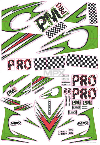 MPX-724821 - Dekorbogen ParkMaster PRO Multiplex MPX-724821 MPX-724821 - Dekorbogen ParkMaster PRO Multiplex MPX-724821