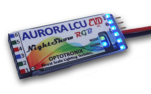 OPT2002 - Optotronix Aurora LCU EVO2 NightShow RGB EMCOTEC OPT2002