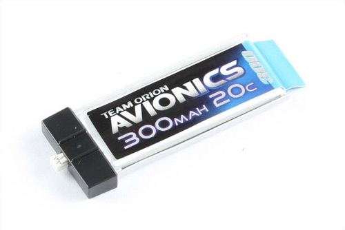 ORI60101 - Avionics LiPo 1S 3.7V 300mAh 20C Team Orion ORI60101 ORI60101 - Avionics LiPo 1S 3.7V 300mAh 20C Team Orion ORI60101