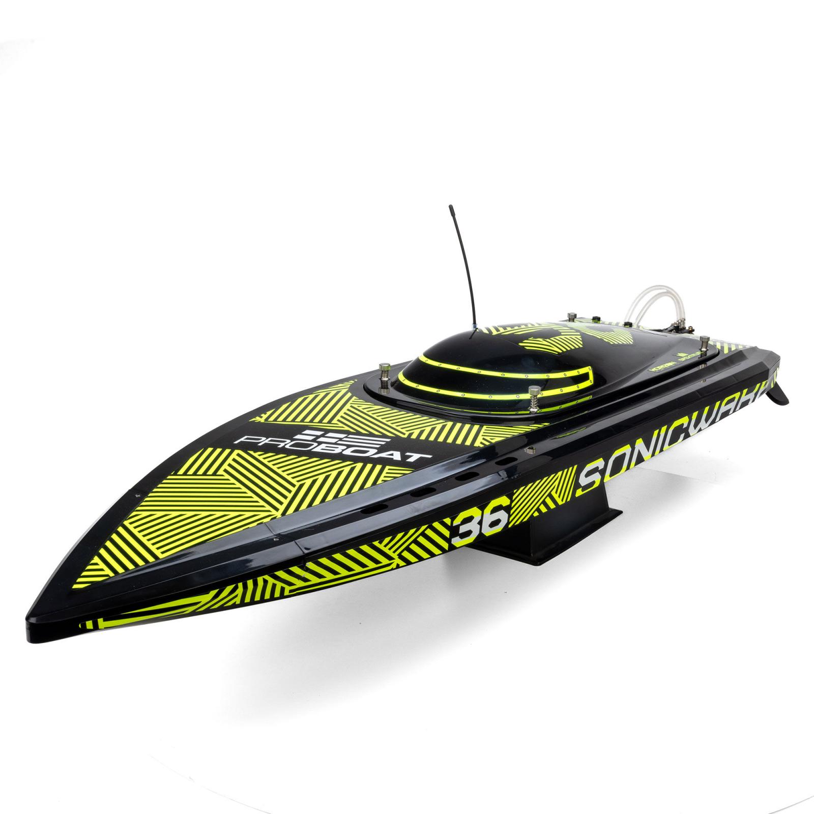 PRB-2171T1 - Sonicwake 36 V3 Boot mit V-Rumpf. fahrbereit (RTR). schwarz Pro Boat PRB-2171T1 PRB-2171T1 - Sonicwake 36 V3 Boot mit V-Rumpf. fahrbereit (RTR). schwarz Pro Boat PRB-2171T1