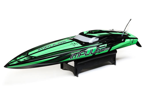 PRB08037T1 - Impulse 32 Brushless Deep-V RTR with Smart. Black_Green Pro Boat PRB08037T1 PRB08037T1 - Impulse 32 Brushless Deep-V RTR with Smart. Black_Green Pro Boat PRB08037T1