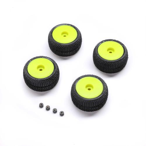 PRO-2632 - Blockade Tire. Pro-Line OE. Wheel. Yellow. Mounted: Micro-T LOSI PRO-2632 PRO-2632 - Blockade Tire. Pro-Line OE. Wheel. Yellow. Mounted: Micro-T LOSI PRO-2632