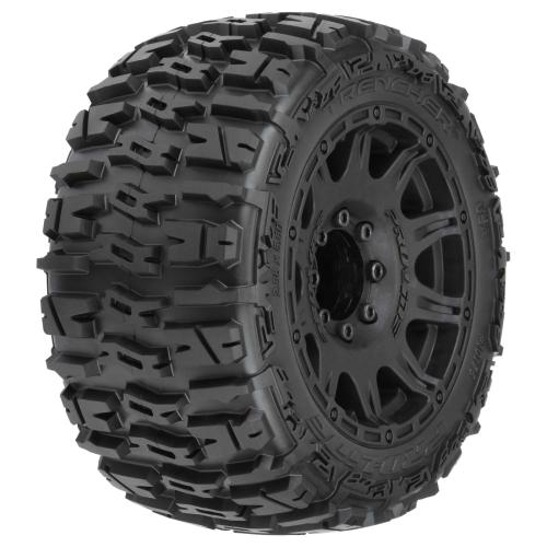 PRO1017510 - 1_8 Trencher LP F_R 3.8 MT Tires Mounted 17mm Black Raid (2) PRO1017510 PRO1017510 - 1_8 Trencher LP F_R 3.8 MT Tires Mounted 17mm Black Raid (2) PRO1017510