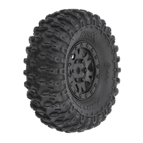 PRO1019410 - 1_24 Hyrax Front_Rear 1.0 Tires Mounted 7mm Black Impulse ProLine PRO1019410 PRO1019410 - 1_24 Hyrax Front_Rear 1.0 Tires Mounted 7mm Black Impulse ProLine PRO1019410