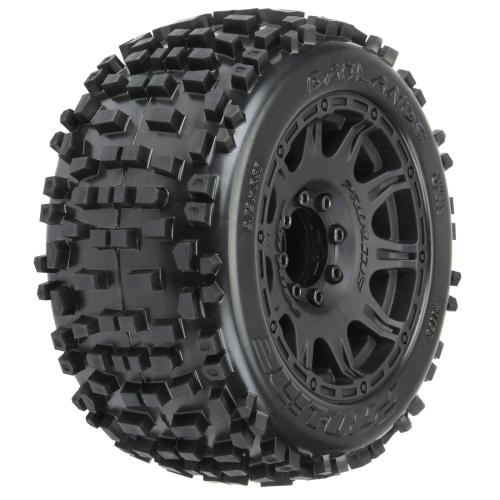 PRO117810 - 1_8 Badlands F_R 3.8 MT Tires Mounted 17mm Black Raid (2) PRO117810 PRO117810 - 1_8 Badlands F_R 3.8 MT Tires Mounted 17mm Black Raid (2) PRO117810