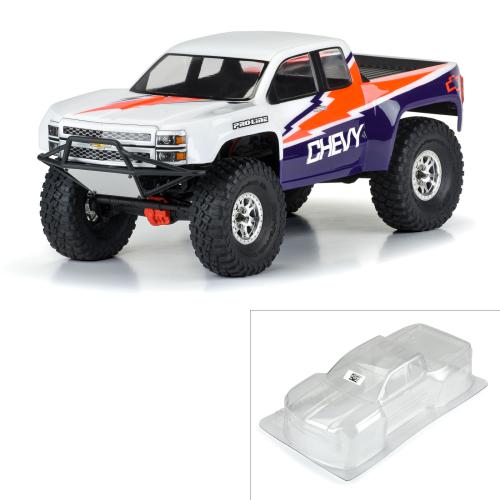 PRO360100 - 1_10 2015 Chevy Silverado Pre-Runner Clear Body 12.3 WB Crawlers ProLine PRO360100 PRO360100 - 1_10 2015 Chevy Silverado Pre-Runner Clear Body 12.3 WB Crawlers ProLine PRO360100