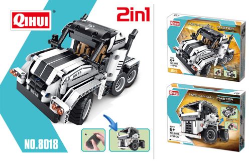 QH-8018 - Qihui Truck 2in1 (379 Teile) QH-8018 QH-8018 - Qihui Truck 2in1 (379 Teile) QH-8018