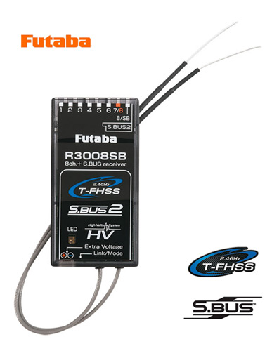 FUTL7685 - Futaba R3008SB 10-Kanal T-FHSS Empfaenger FUTL7685 FUTL7685 - Futaba R3008SB 10-Kanal T-FHSS Empfaenger FUTL7685