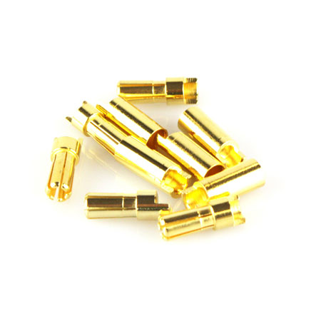 LPAA800111 - Li-Polar Goldkontakt 5.5mm L Stecker_Buchse (5 Stk) LPAA800111