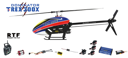 RH30E01X - T-REX 300X DOMINATOR Super Combo - RTF Align RH30E01X RH30E01X - T-REX 300X DOMINATOR Super Combo - RTF Align RH30E01X