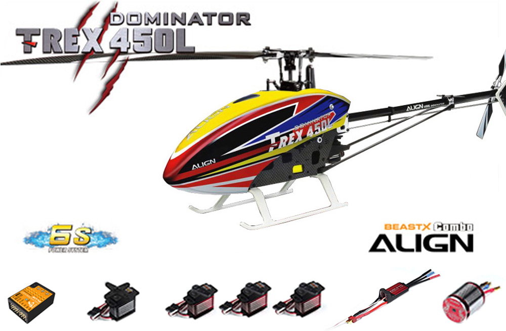 RH45E21B - T-REX 450L Dominator Super Combo (6S) MICROBEAST Plus Align RH45E21B RH45E21B - T-REX 450L Dominator Super Combo (6S) MICROBEAST Plus Align RH45E21B