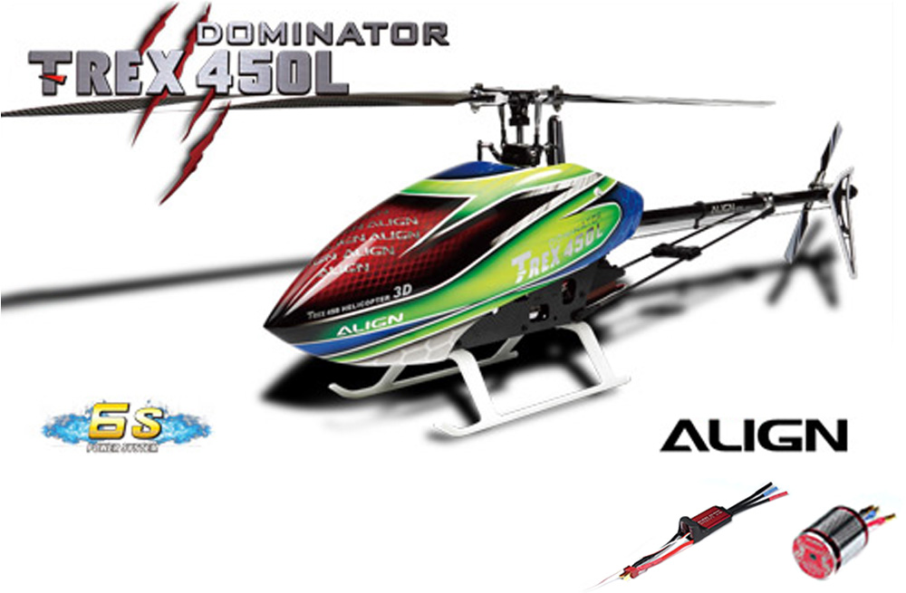 RH45E23X - T-REX 450L Dominator Kit (6S) (inkl. Motor_Regler) Align RH45E23X RH45E23X - T-REX 450L Dominator Kit (6S) (inkl. Motor_Regler) Align RH45E23X