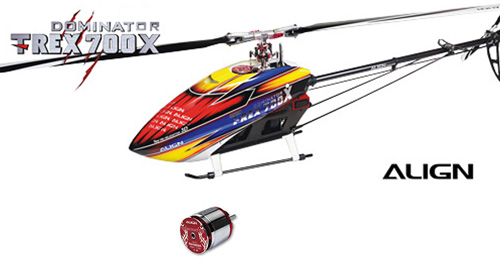 RH70E25X - T-REX 700X Dominator Kit Align RH70E25X RH70E25X - T-REX 700X Dominator Kit Align RH70E25X