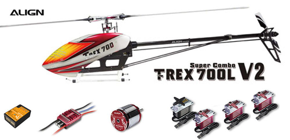 RH70E30X - T-REX 700L V2 Super Combo (MB+) Align RH70E30X RH70E30X - T-REX 700L V2 Super Combo (MB+) Align RH70E30X
