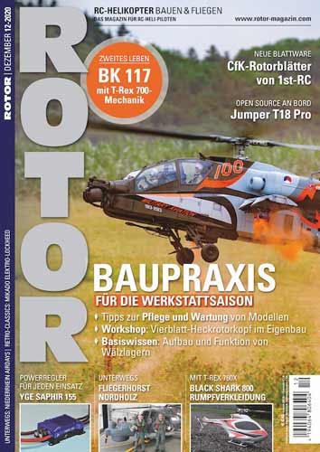 ROTOR-12-20 - ROTOR Magazin 12_2020 (Einzelzeitschrift. kein Abo) Modellsport Verlag ROTOR-12-20 ROTOR-12-20 - ROTOR Magazin 12_2020 (Einzelzeitschrift. kein Abo) Modellsport Verlag ROTOR-12-20