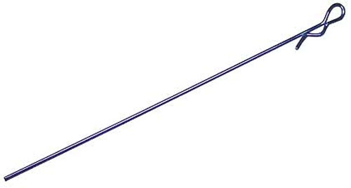 RS046B - Karosserieclips extra lang blau Robitronic RS046B RS046B - Karosserieclips extra lang blau Robitronic RS046B