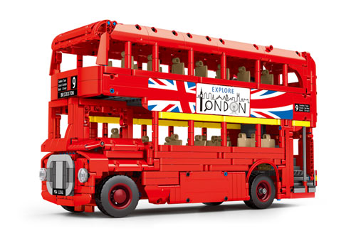 S-8850 - Sembo London Bus (1663 Teile) SEMBO BLOCK S-8850
