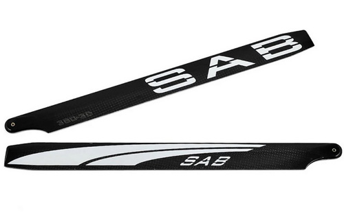 SAB-380TBS - SAB TBS 380 CFK Hauptrotorblaetter SAB-380TBS SAB-380TBS - SAB TBS 380 CFK Hauptrotorblaetter SAB-380TBS