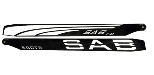 SAB-500TBS - SAB 500 TBS CFK Hauptrotorblaetter SAB-500TBS