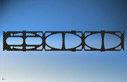 SHRP900115 - Chassis Bodenplatte (T214) Shape-Heli SHRP900115 SHRP900115 - Chassis Bodenplatte (T214) Shape-Heli SHRP900115