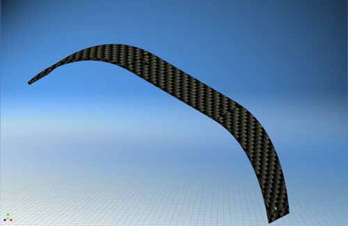 SHRP900124 - Kufenbuegel vorne (T275) Shape-Heli SHRP900124 SHRP900124 - Kufenbuegel vorne (T275) Shape-Heli SHRP900124