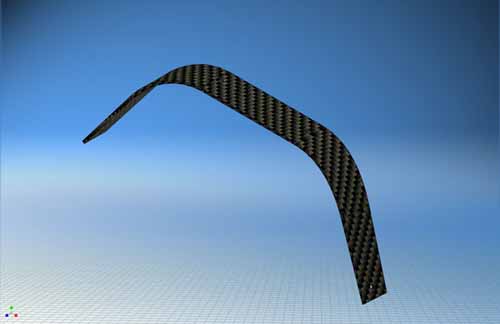 SHRP900126 - Kufenbuegel hinten (T276) Shape-Heli SHRP900126 SHRP900126 - Kufenbuegel hinten (T276) Shape-Heli SHRP900126