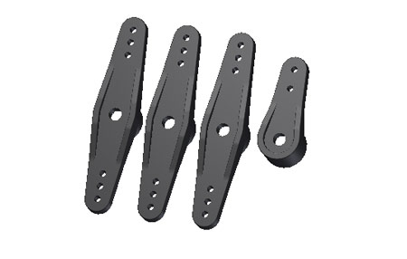 SHS8G00005 - Servohebel JR Set Shape-Heli SHS8G00005 SHS8G00005 - Servohebel JR Set Shape-Heli SHS8G00005