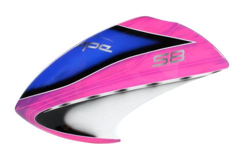 SHS8H00009 - Kabinenhaube. Airbrush (lila_blau) S8 Shape-Heli SHS8H00009 SHS8H00009 - Kabinenhaube. Airbrush (lila_blau) S8 Shape-Heli SHS8H00009