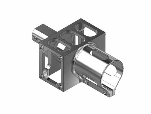 SHS8P00035 - AUFNAHME HECKROHR Shape-Heli SHS8P00035