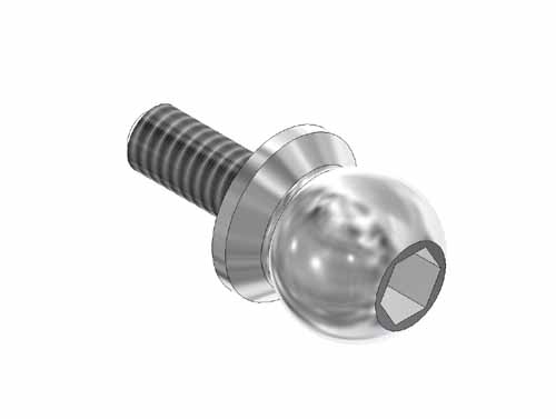 SHS8P00235 - KUGELKOPF M2 4.8x3 Shape-Heli SHS8P00235 SHS8P00235 - KUGELKOPF M2 4.8x3 Shape-Heli SHS8P00235