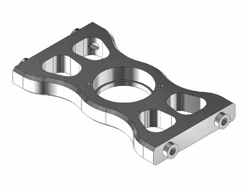 SHS8P00237 - LAGERBOCK UNTEN Shape-Heli SHS8P00237 SHS8P00237 - LAGERBOCK UNTEN Shape-Heli SHS8P00237