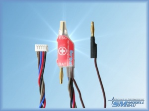 SM-2510 - UniLog Stromsensor 40A mit 2mm (Minus = Stecker) SM-Modellbau SM-2510 SM-2510 - UniLog Stromsensor 40A mit 2mm (Minus = Stecker) SM-Modellbau SM-2510