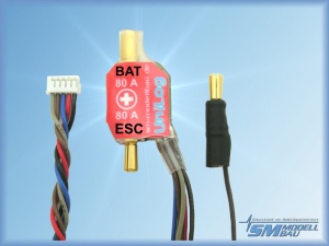 SM-2535 - UniLog Stromsensor 80A mit 3.5mm (Minus = Buchse) SM-Modellbau SM-2535 SM-2535 - UniLog Stromsensor 80A mit 3.5mm (Minus = Buchse) SM-Modellbau SM-2535