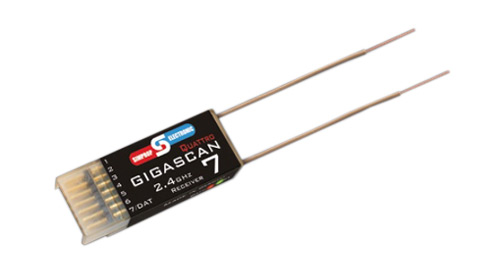 SMP-0123625 - GigaScan 7 Quattro 2.4GHz Futaba kompatibler Empfaenger Simprop SMP-0123625 SMP-0123625 - GigaScan 7 Quattro 2.4GHz Futaba kompatibler Empfaenger Simprop SMP-0123625