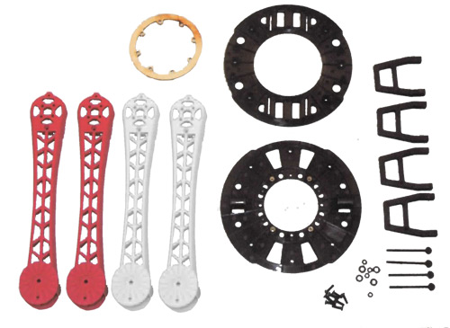 SMP-0250210 - Rumpfteile Plus rot-weiss Simprop SMP-0250210 SMP-0250210 - Rumpfteile Plus rot-weiss Simprop SMP-0250210