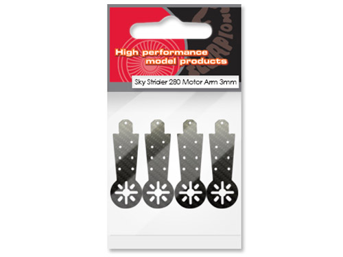 SP-F012 - Motorarm 3mm (4 Stk.) - Sky Strider 280 Scorpion SP-F012 SP-F012 - Motorarm 3mm (4 Stk.) - Sky Strider 280 Scorpion SP-F012
