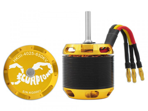 SP-HKIII-4025-650-6 - Scorpion HKIII-4025 650KV 6mm SP-HKIII-4025-650-6 SP-HKIII-4025-650-6 - Scorpion HKIII-4025 650KV 6mm SP-HKIII-4025-650-6